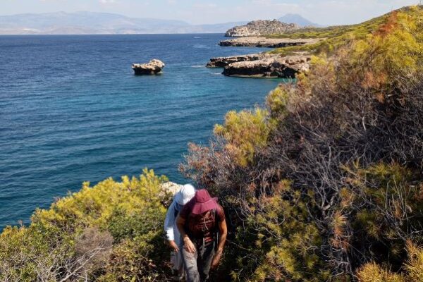 Πεζοπορία στο Λουτράκι παράκτια διαδρομή - Ηραίο